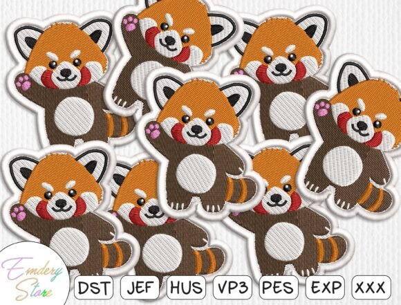 Animal Patch Embroidery Design