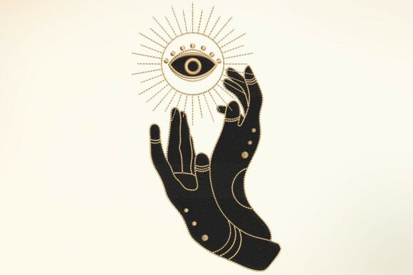 Celestial Third Eye Embroidery