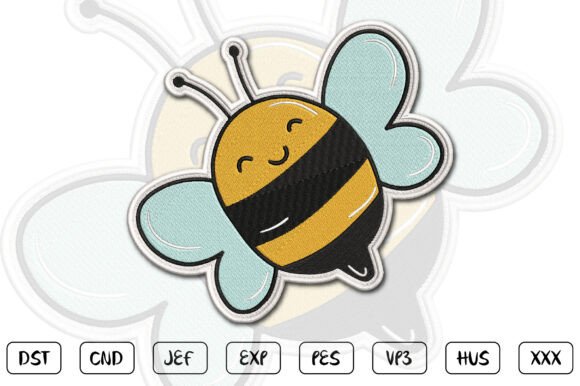 Cute Bee Embroidery Design Review
