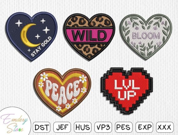 Heart Embroidery Design Bundle Review for Seasonal Sellers
