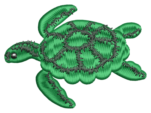 Minimal Sea Turtle Embroidery Review