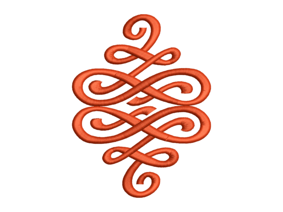 Ottoman Infinity Scroll Embroidery Review for Boutique Apparel