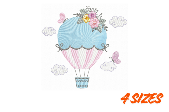 Pastel Balloon Embroidery Design Set Review