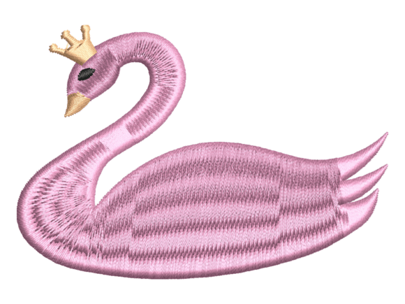 Pink Princess Swan Embroidery Review for Sellers