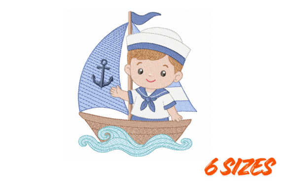 Sailor Boy Embroidery Design Files Review