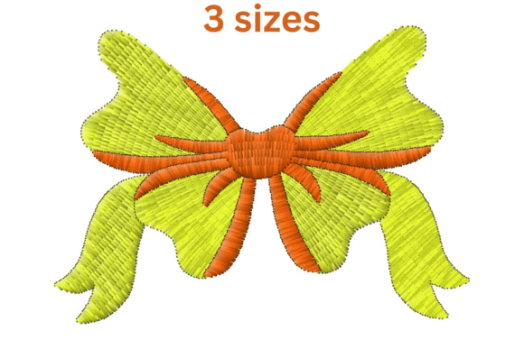 Simple Bow Embroidery Design Review for Small Business Merch